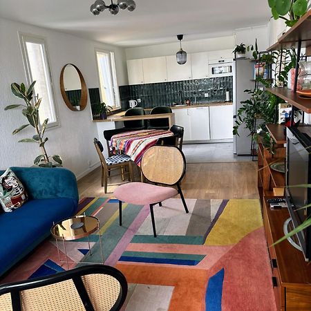 Appartement 3 Pieces Avec Parking Couvert Gratuit. Le Pre-Saint-Gervais Bagian luar foto