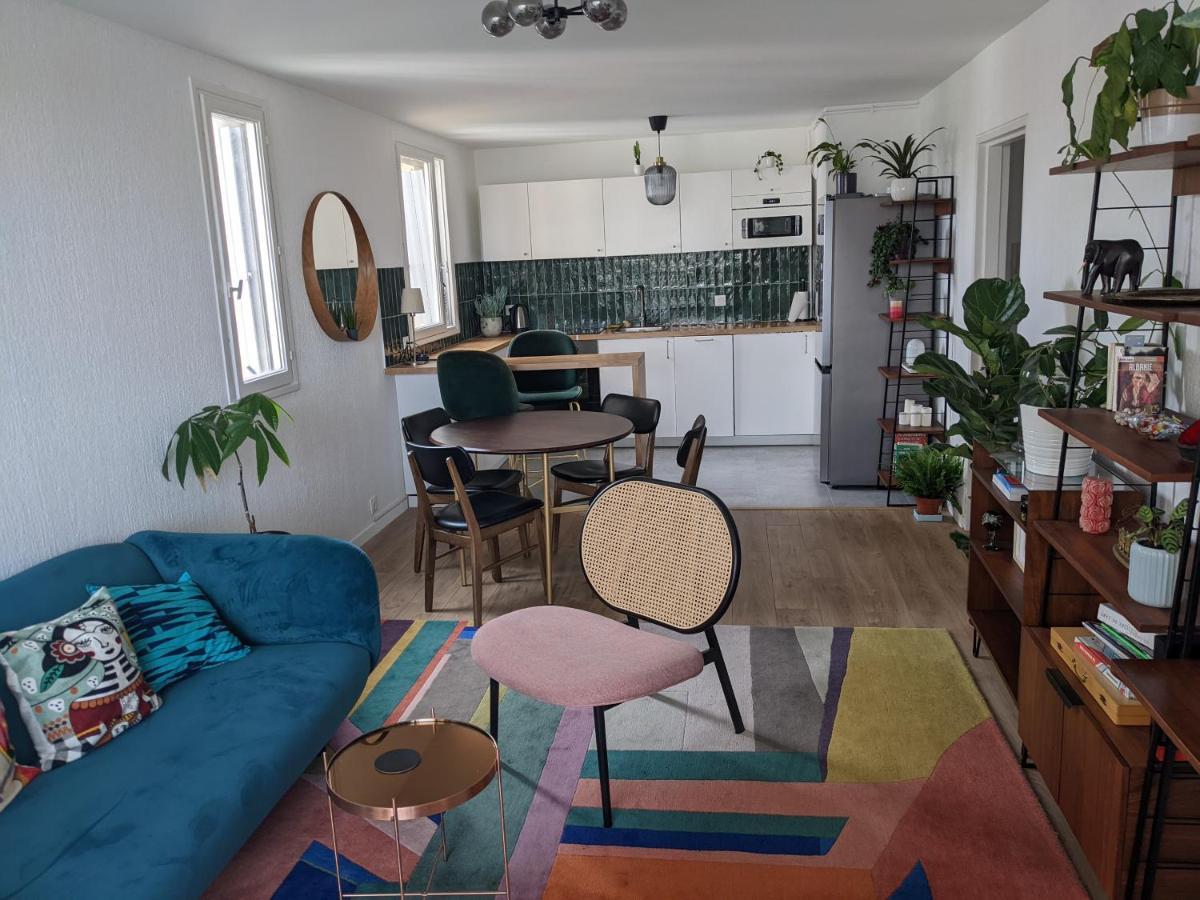 Appartement 3 Pieces Avec Parking Couvert Gratuit. Le Pre-Saint-Gervais Bagian luar foto
